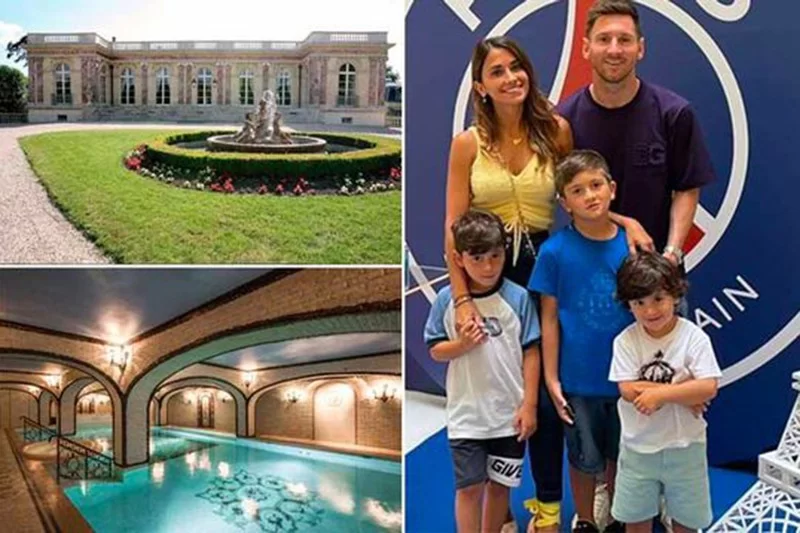 Biệt thự 42 triệu bảng của gia đình Messi tại Pháp