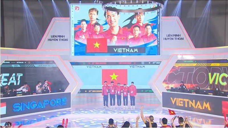 Philippines đã vượt qua vòng bán kết bộ môn LMHT Sea Games 31 để gặp Việt Nam ở trận đấu cuối cùng