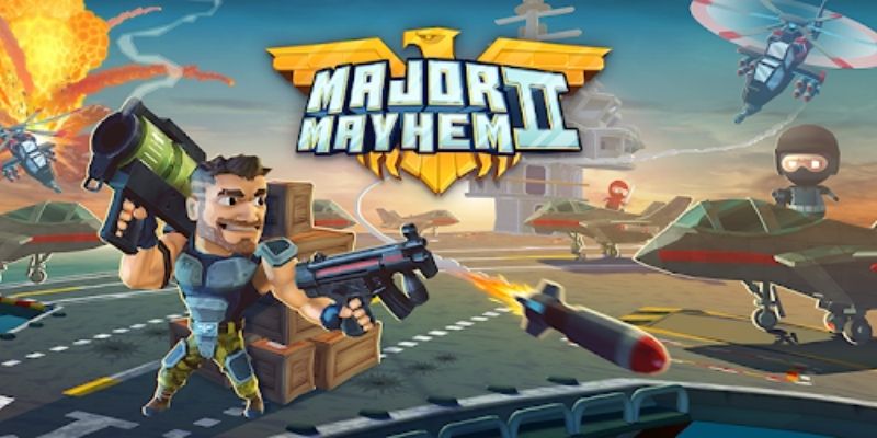 Major Mayhem- Game được lấy cảm hứng gốc từ trò chơi Metal Slug