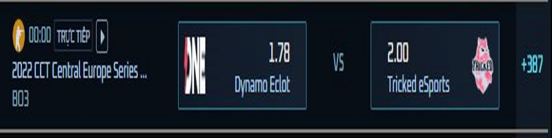 Trận đấu giữa Dynamo Eclot vs Tricked Gaming hứa hẹn sẽ cực kỳ căng thẳng