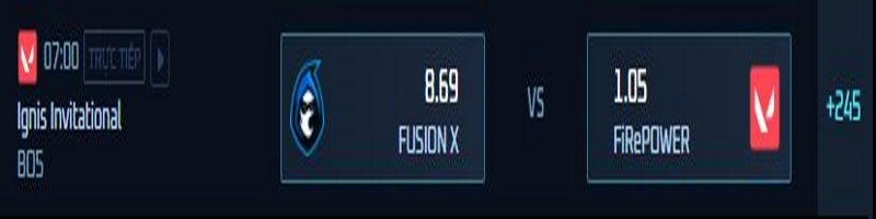  Liệu Fusion X có tạo nên điều bất ngờ trước FirePower