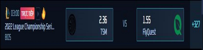 Trận đấu giữa TSM vs FlyQuest là cuộc đối đầu kịch tính