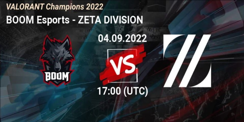 Trận đấu giữa BOOM Esports vs Zeta Division hứa hẹn sẽ vô cùng hấp dẫn
