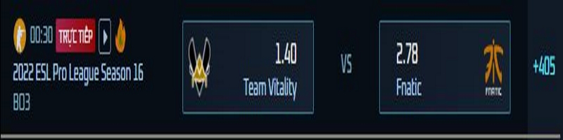 Trận đấu giữa Team Vitality vs Fnatic hứa hẹn sẽ cực kỳ căng thẳng