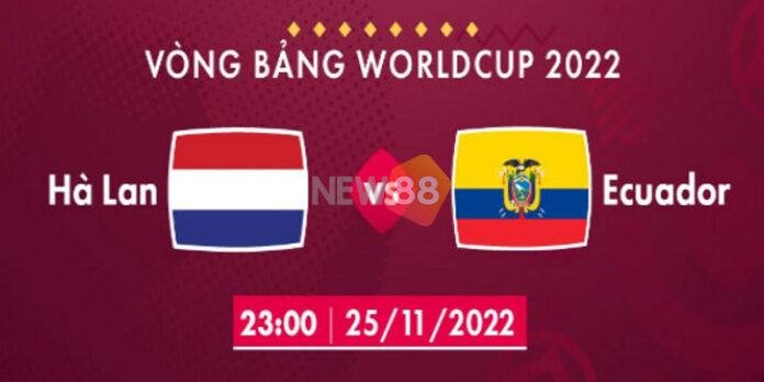 Soi Kèo Tuyển Hà Lan vs Ecuador: 23h00 Ngày 25/11 - World Cup 2022